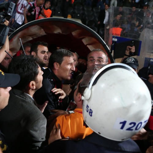 Sivasspor-Galatasaray Maçından Sonra Kavga!