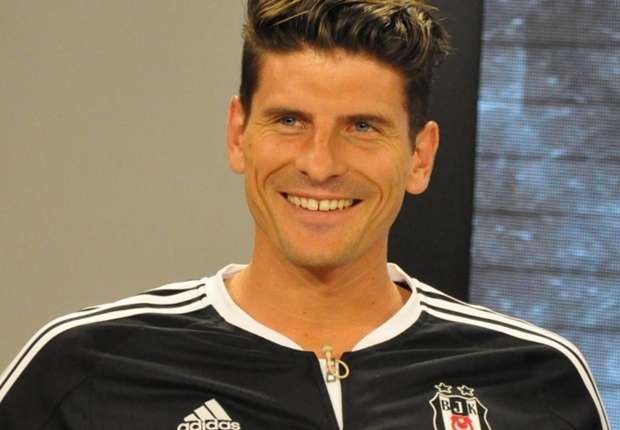 Mario Gomez Beşiktaş' da ilk Antrenmana Çıktı.
