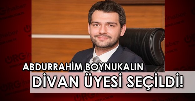 Abdurrahim Boynukalın AK Parti 5.olağan kongresinde divan üyesi seçildi!
