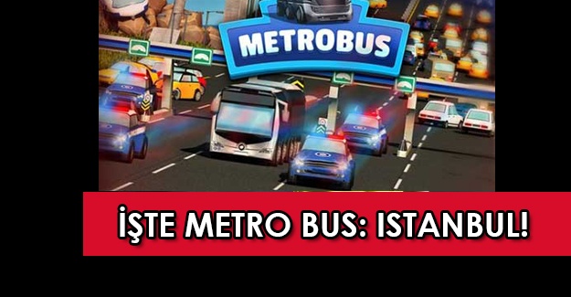 İşte metrobüs oyunu! Metrobüs yollardan iOS'a kadar geldi!