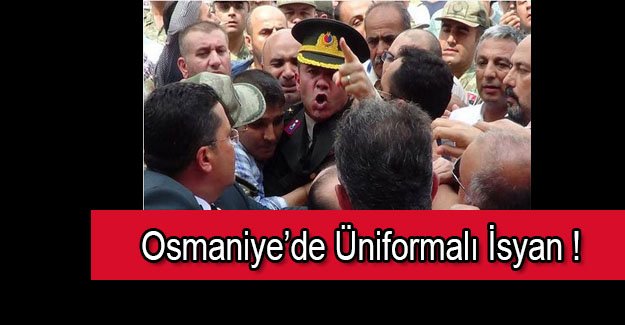 Osmaniye'de flaş üniformalı isyan ! Erdoğan'ın gönderdiği çelenk paramparça!