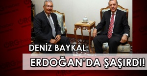 Deniz Baykal’dan şaşırtıcı şok açıklama: Erdoğan’da şaşırdı!
