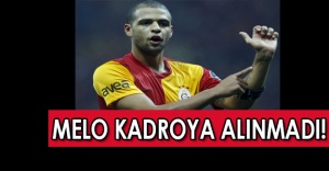 Galatasaray’dan şok Melo kararı, Melo Sivasspor Maçı'nda oynayacak mı?