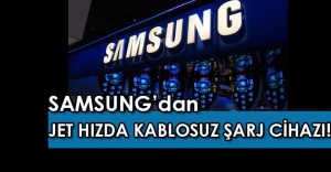Samsung'dan dev yenilik: Jet kablosuz şarj cihazı!