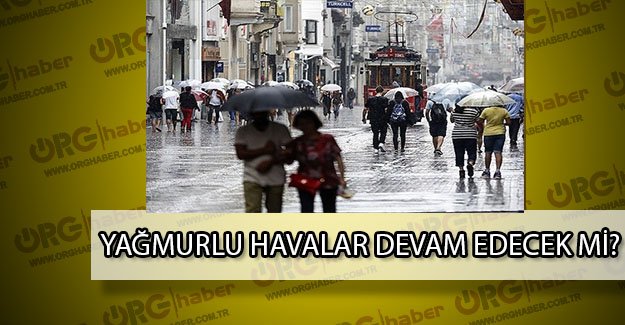 Yağışlar İstanbul'u terk edecek mi?