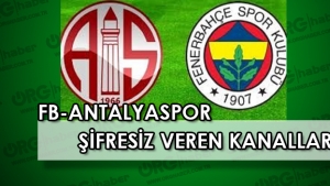 Fenerbahçe-Antalyaspor maçı canlı anlatım! Fenerbahçe-Antalyaspor maçı dinle, TRT Radyo dinle